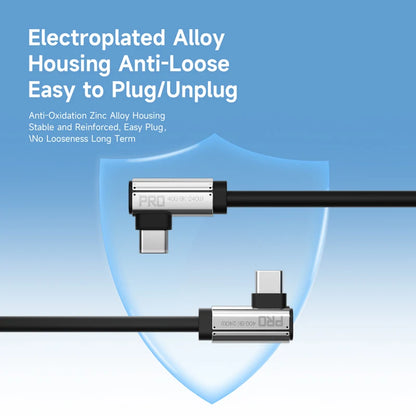 USB4 Right-Angle Cable 40Gbps 240W