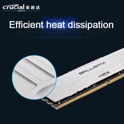 Crucial Ballistix DDR4 Desktop Gaming Memory 3200MHz