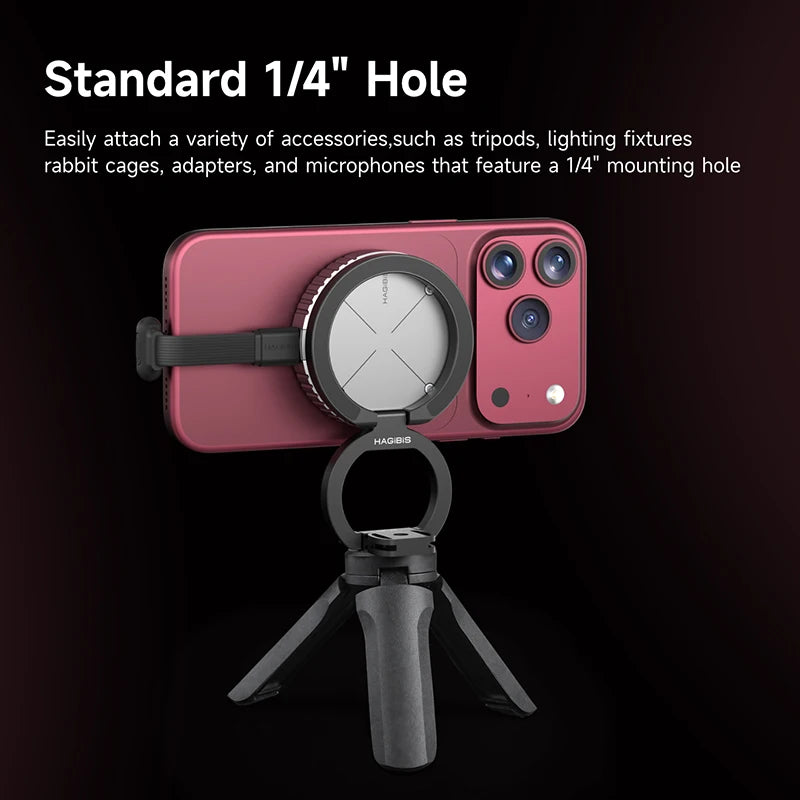 Hagibis Magnetic MagSafe Phone Tripod Mount