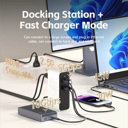 100W GaN Charger with Docking Station