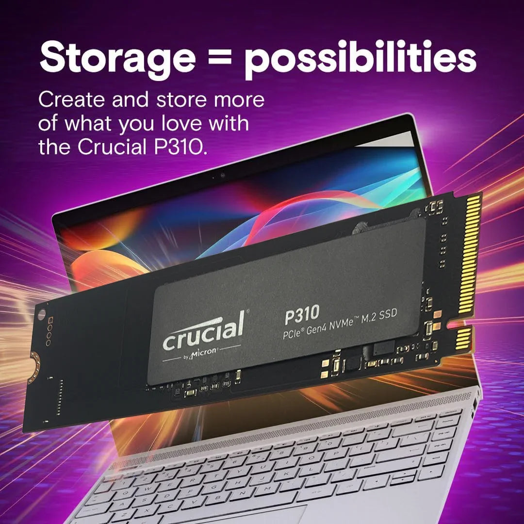 Crucial P310 SSD NVMe M.2 2280 PCIe 4.0