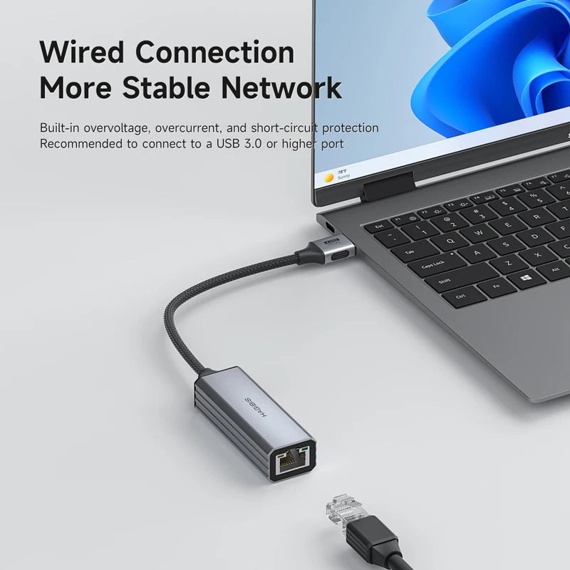 Hagibis USB-A to Ethernet Adapter 1Gbps/2.5Gbps