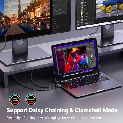 UGREEN USB-C to DisplayPort 1.4 Cable 8K 60Hz
