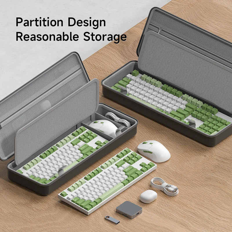 Hagibis Hard Shell Keyboard Carrying Case for 87/108-Key Keyboards