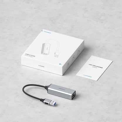 Hagibis USB-A to Ethernet Adapter 1Gbps/2.5Gbps