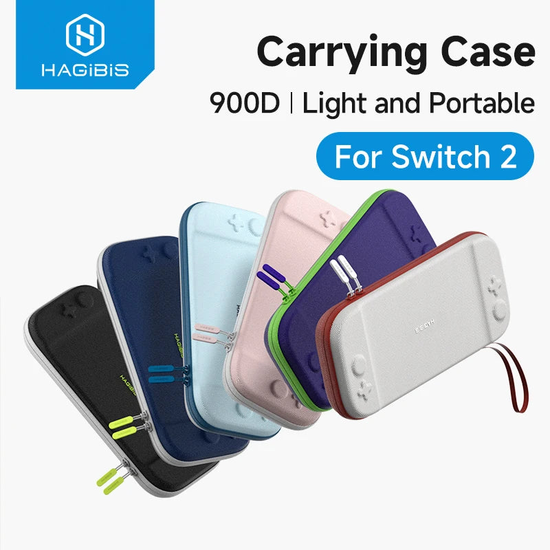 Hagibis Portable Hard Shell Carrying Case for Switch 2