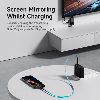 Hagibis Wireless Display Adapter USB-C Transmitter & HDMI Receiver GA10