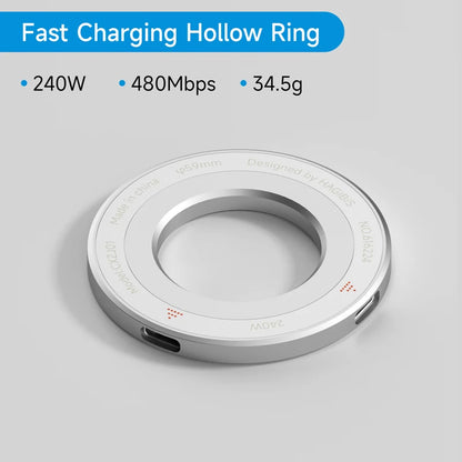 Hagibis Magnetic USB-C Adapter Ring 240W 80Gbps
