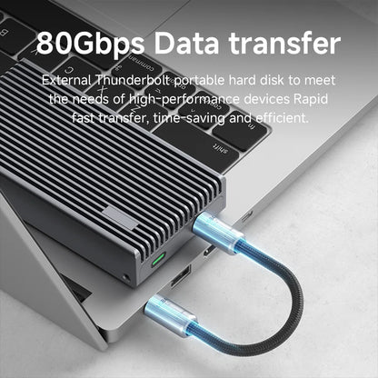 USB4 Cable Short Portable Keychain Hagibis