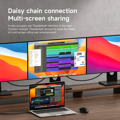 Thunderbolt 5 Ultra-Soft Cable 120Gbps, 240W Power Delivery