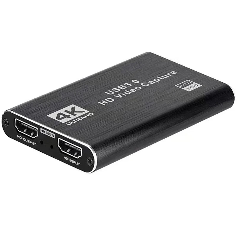 USB 3.0 HDMI Video Capture Card with 4K Pass-Through