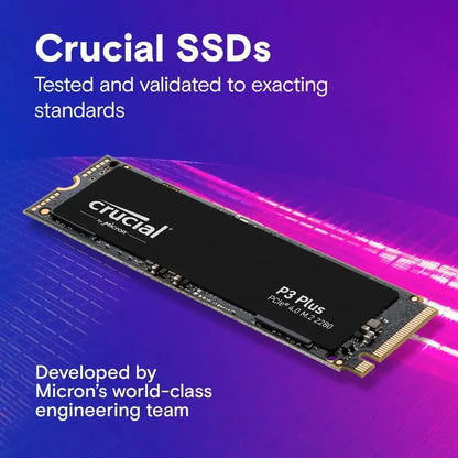 Crucial P3 Plus SSD NVMe M.2 2280 PCIe 4.0