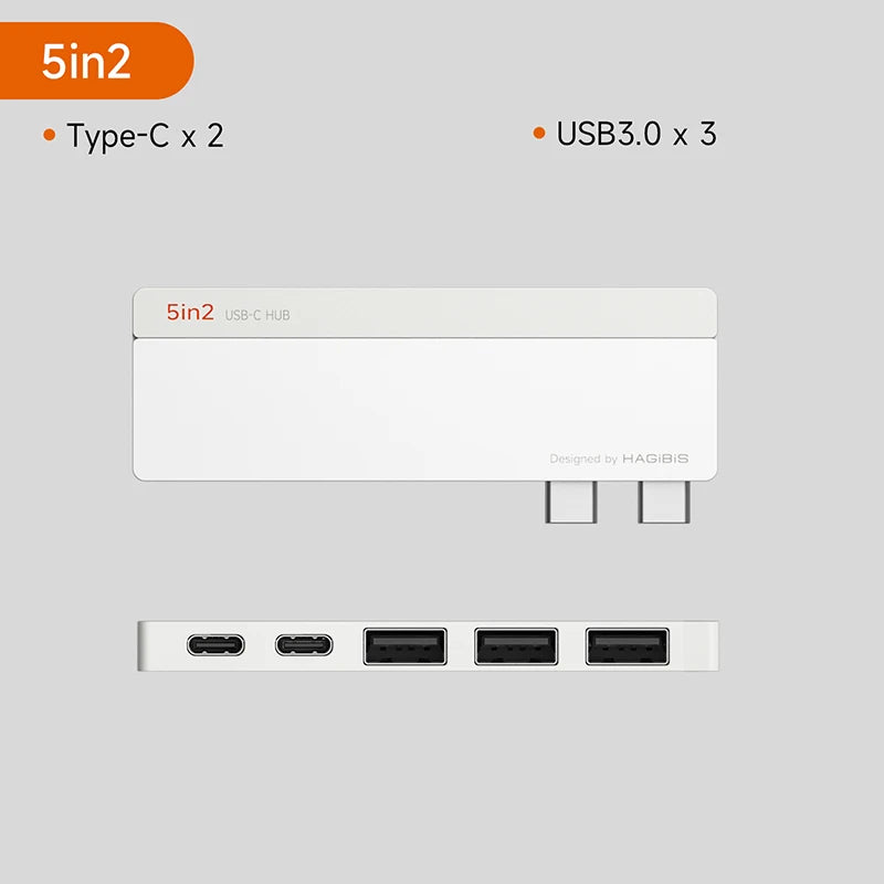 Hagibis USB-C Hub with 4K HDMI for MacBook