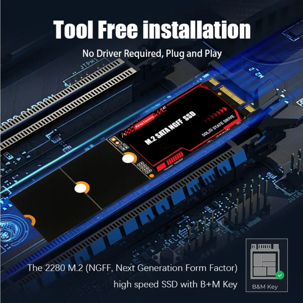 Kingchuxing M.2 SATA SSD NGFF 2242/2260/2280