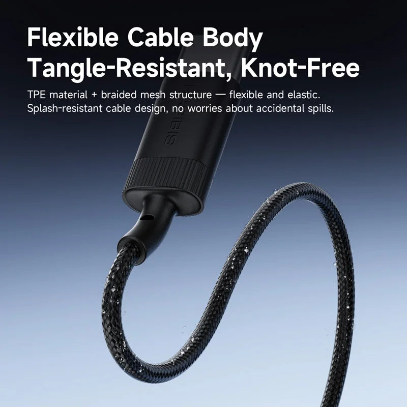 Hagibis Ultra-Fine USB-A to USB-C Cable 8K 1.8mm