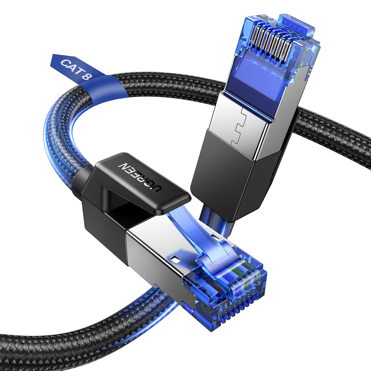 UGREEN Cat8 Ethernet Cable 40Gbps 2000MHz