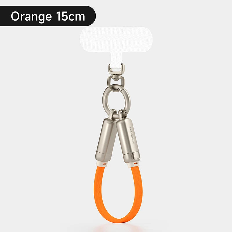 Hagibis 240W USB-C Lanyard Cable with Keychain