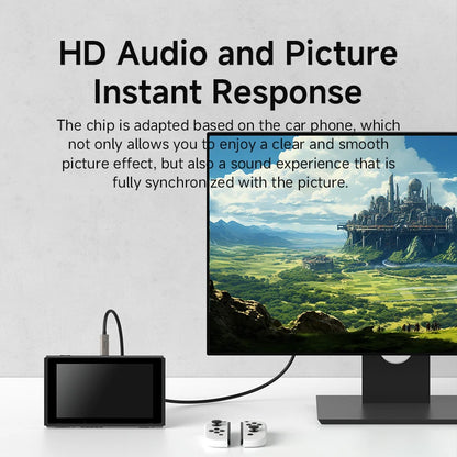 USB-C Car Screen Mirroring Cable 1080P 60Hz Video Output
