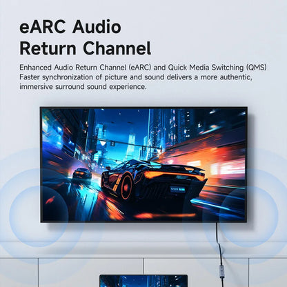 8K HDMI 2.1 Female-to-Female Coupler Adapter