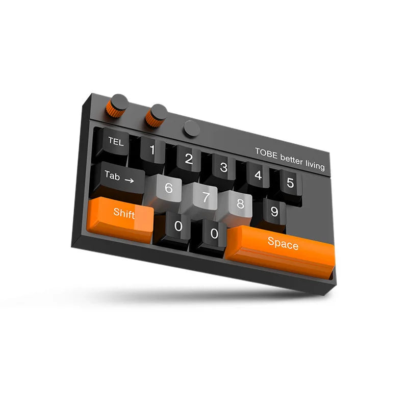 Mechanical Keyboard Style Temporary Parking Number Plate