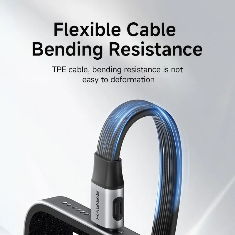 Short USB C to USB C Full Function Cable USB4 V2 Hagibis