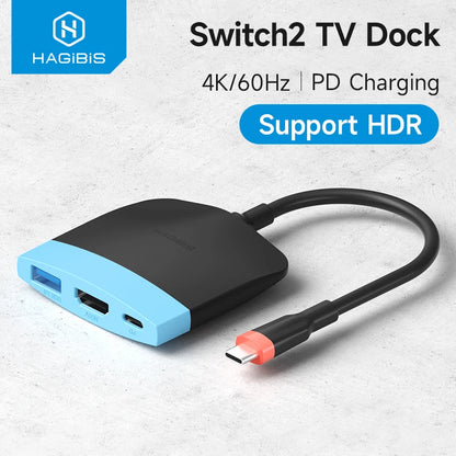 Switch 2 TV Dock Portable 4K 60Hz