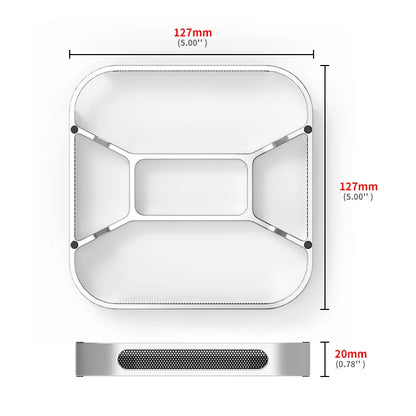 Cooling Stand with Dust Filter for Mac Mini M4 & M4 Pro