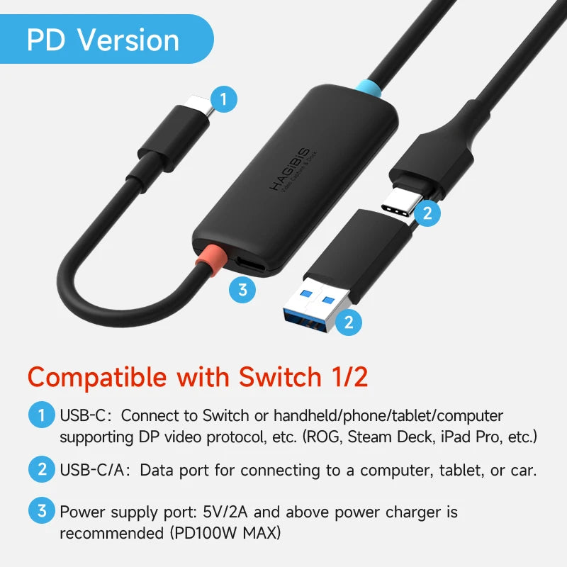 Game Capture Cable for Switch 2