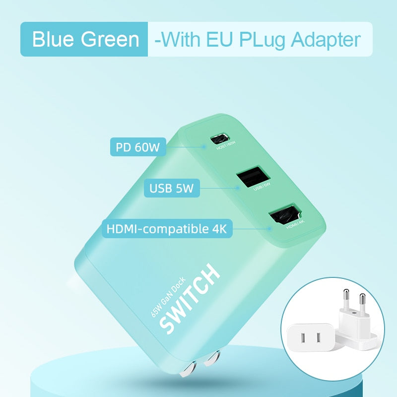 GaN Charger for Switch Hagibis