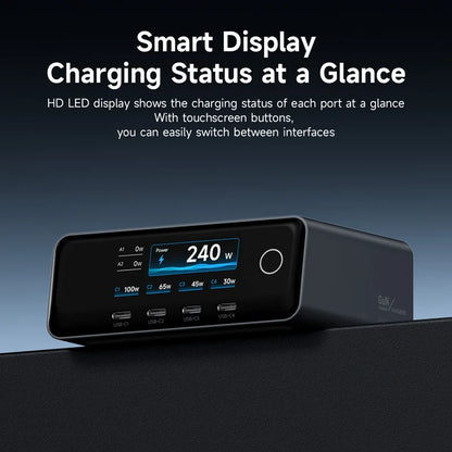 Hagibis 240W Smart Display Charging Station