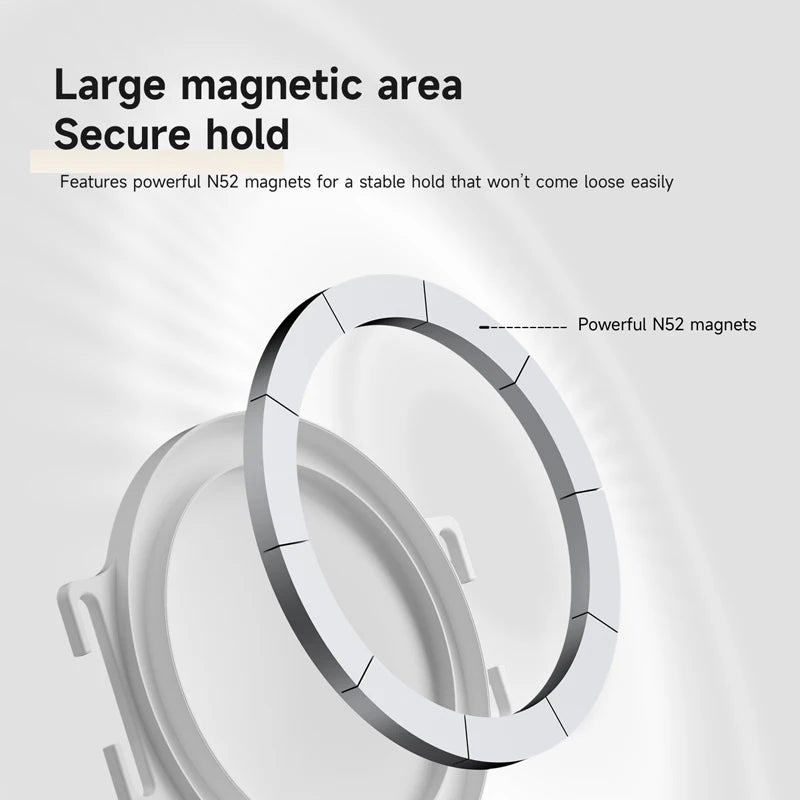 Hagibis Universal Magnetic Adhesive Ring for MagSafe Accessories