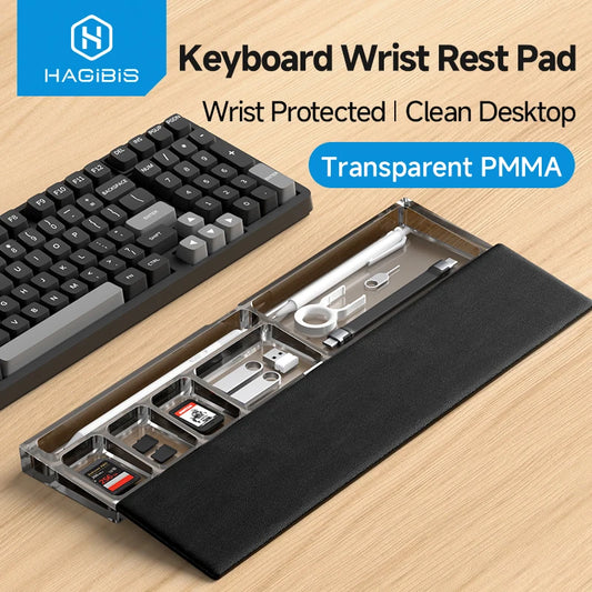 Magnetic Wrist Rest Pad with Storage Case