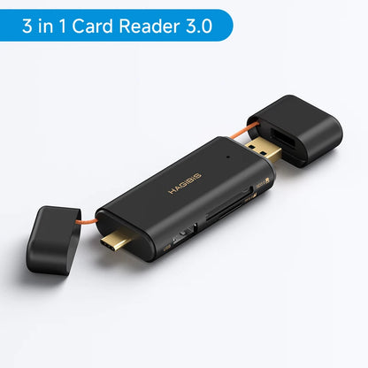 Hagibis 3-in-1 High-Speed SD 4.0 Card Reader