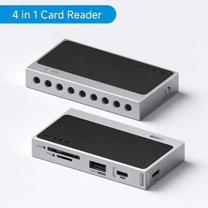 Hagibis 4-in-1 M.2 NVMe SSD Enclosure & Card Reader
