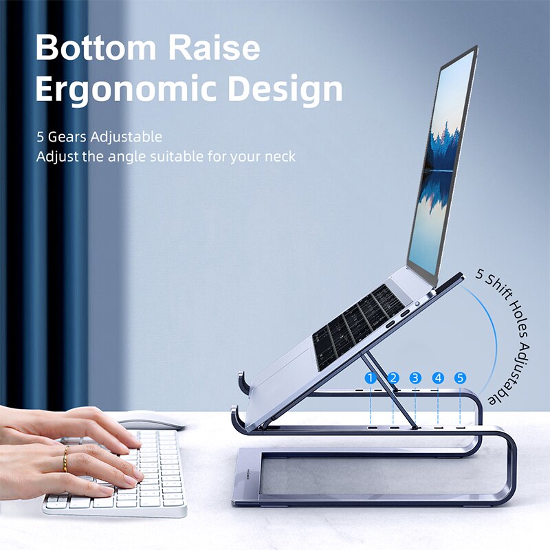 Multi Gear Adjustment Laptop Stand HAGIBIS
