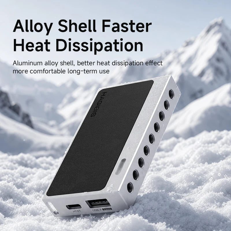 Hagibis 5-in-1 High-Speed Card Reader USB-C