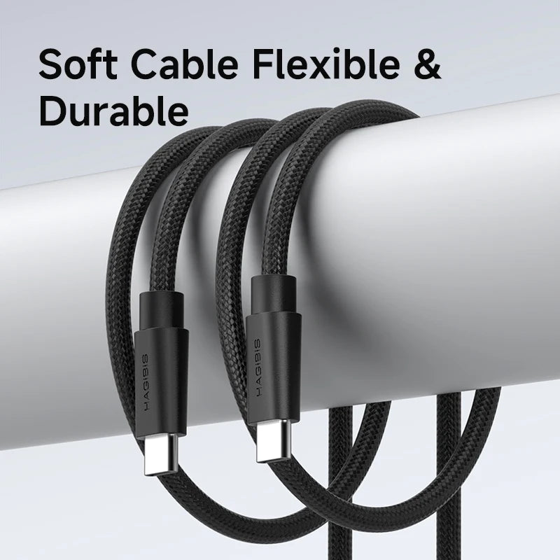 USB C Cable USB4.2 Full Function Cable 80Gbps 240W