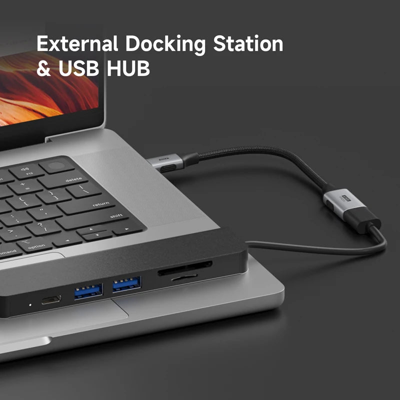 Hagibis USB-C to USB-A OTG Adapter Cable 10Gbps 60W