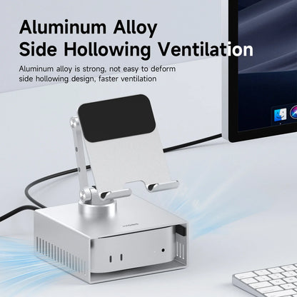 Mac mini M4 Stand with iPad Stand
