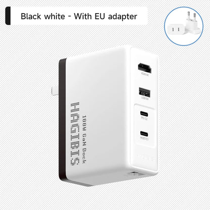100W GaN Switch TV Dock Charger