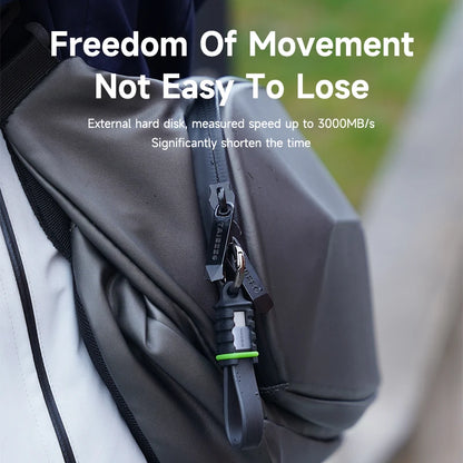 USB-C Charger Cable Portable Keychain Hagibis