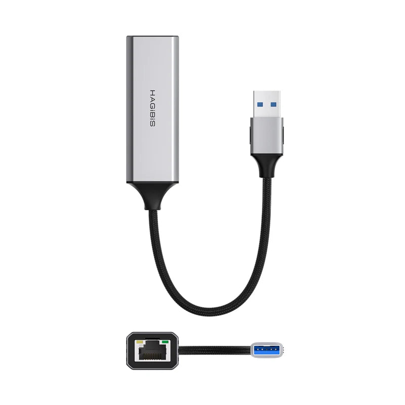Hagibis USB-A to Ethernet Adapter 1Gbps/2.5Gbps