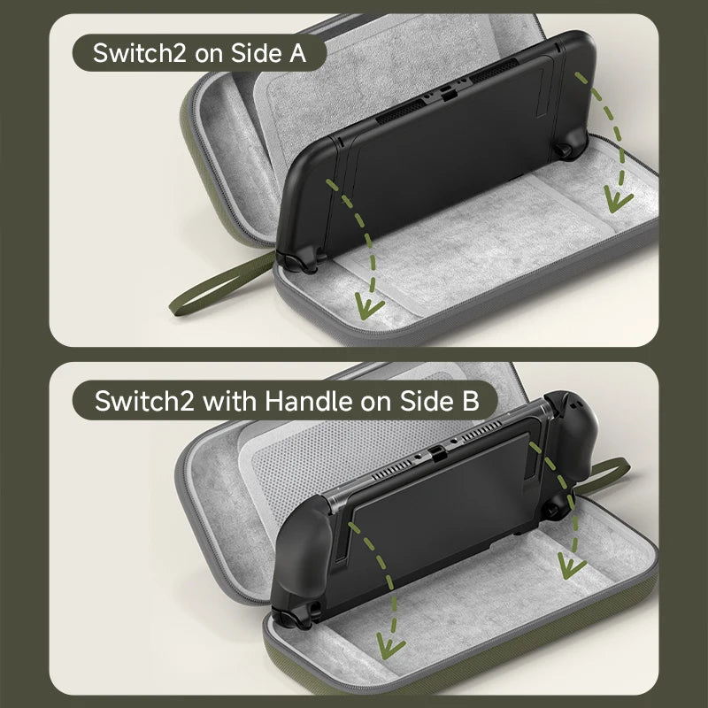 Dual-Sided Carrying Case for Nintendo Switch 2