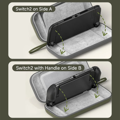 Dual-Sided Carrying Case for Nintendo Switch 2