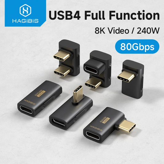 USB C to C Adapter 80Gbps USB4