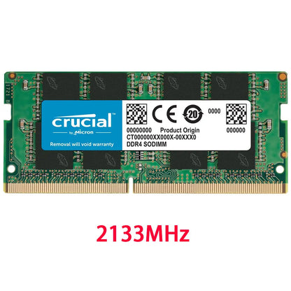 Crucial DDR4 SODIMM Laptop Memory 3200MHz