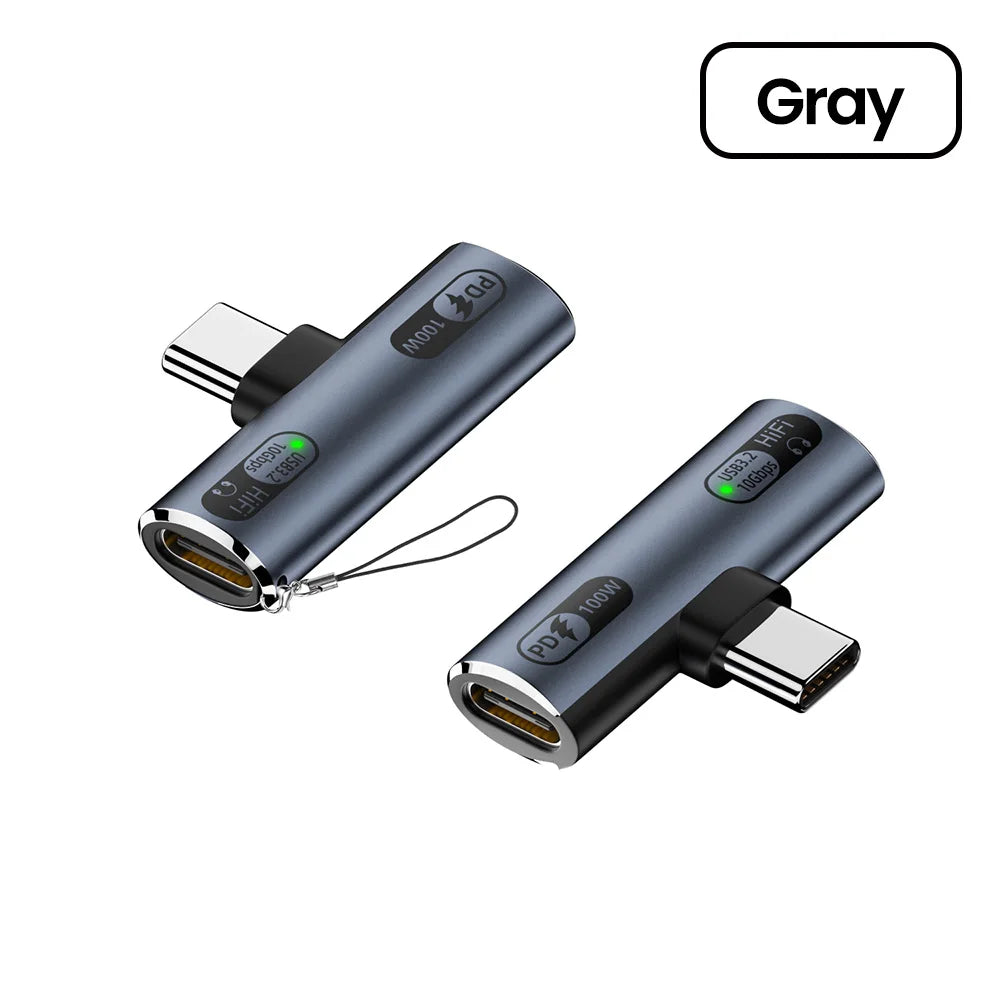Two gray USB adapters on a white background with 'Gray' label.