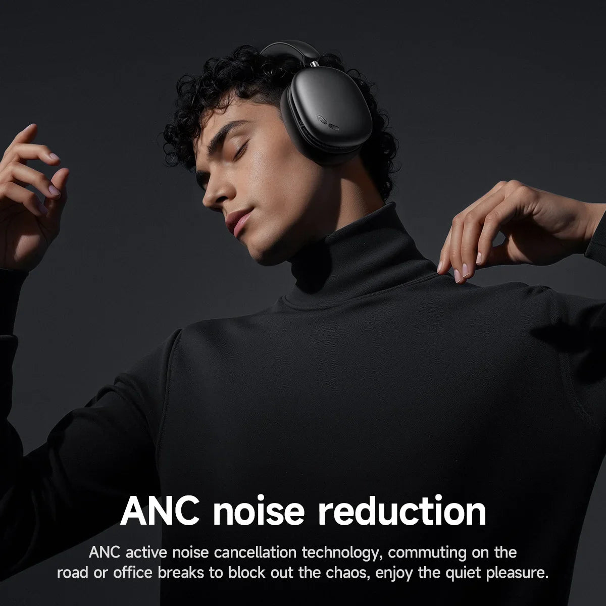HOCO W63 ANC Wireless Headphones with App Control