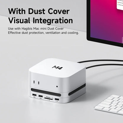 USB-C Docking Station for Mac mini M4 Hagibis