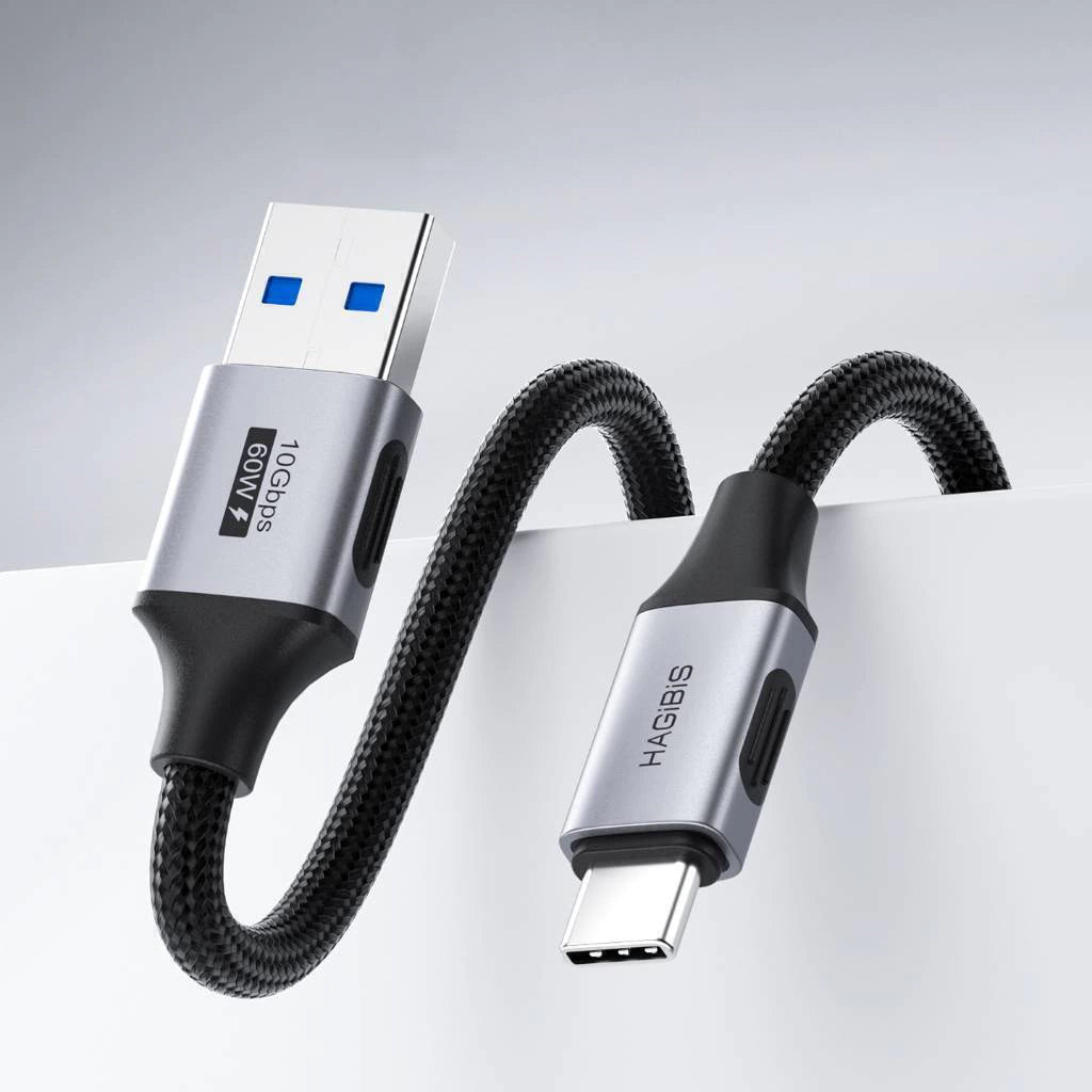 Hagibis USB-A to USB-C Ultra-Soft Cable CarPlay